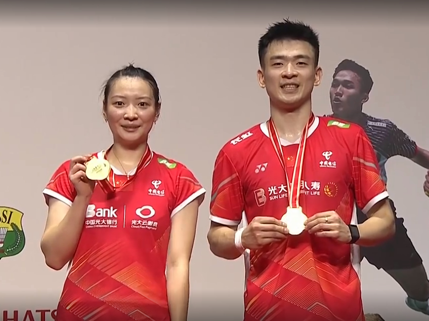 韩国队力克印尼队，郑思维刷新纪录